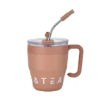 Термочашка Coffee & Tea 480 мл з трубочкою та ручкою