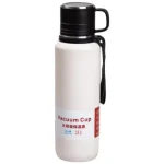Термос High Bottle 1 л із заварником та фліп-кришкою (HP-14-28W), білий