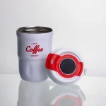 Термочашка Coffee 400 мл з ремінцем та відкидною кришкою-клапаном - Зображення 20