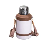 Туристичний термос Vacuum Cup 1.5 л зі складаними ручками та ременем (HP-14-21V) - Зображення 8