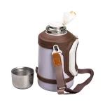 Туристичний термос Vacuum Cup 1.5 л зі складаними ручками та ременем (HP-14-21V) - Зображення 11