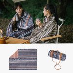 Ковдра туристична Naturehike NH21PS006 200x150 см Синя (6927595706947) - Зображення 3