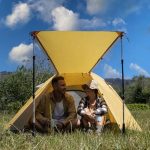 Намет двомісний Naturehike P-Series 2 (210T) жовтий (NH18Z022-P) - Зображення 7