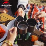 Титанова кружка Naturehike NH20CJ005 з ручками та кришкою 450 мл (6927595788356) - Зображення 5