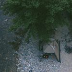 Намет двомісний з великим тамбуром Naturehike Shandi CNK2300ZP017 (30D Sil-Nylon, PU2000, зі спідницею) — Сірий - Зображення 6