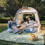 Килимок для пікніка Naturehike CNK2350WS010 210 х 240 см М'ятний з принтом (6976507661645) - Зображення 7