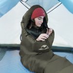 Спальний мішок-кокон Naturehike CNK2300SD014 MJ600 Січ зелений - Зображення 9