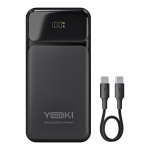 Повербанк YOKI MaxCap 20000 mAh 65W з LED-дисплеєм Black (YK-PMC2061) - Зображення 5