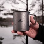 Титанова кружка Naturehike NH20CJ005 з ручками та кришкою 450 мл (6927595788356) - Зображення 8