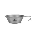 Титанова миска Naturehike NH21CJ010, 450 мл